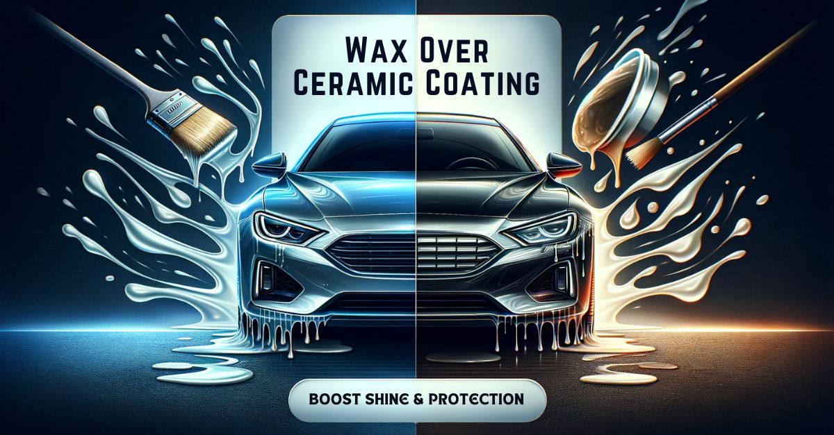 Wax Over Ceramic Coating Boost Shine & Protection